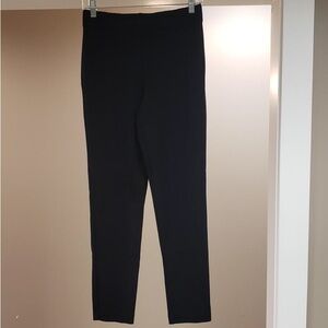 Jones&Co. New York Black Knit Ankle Leggins Size Small